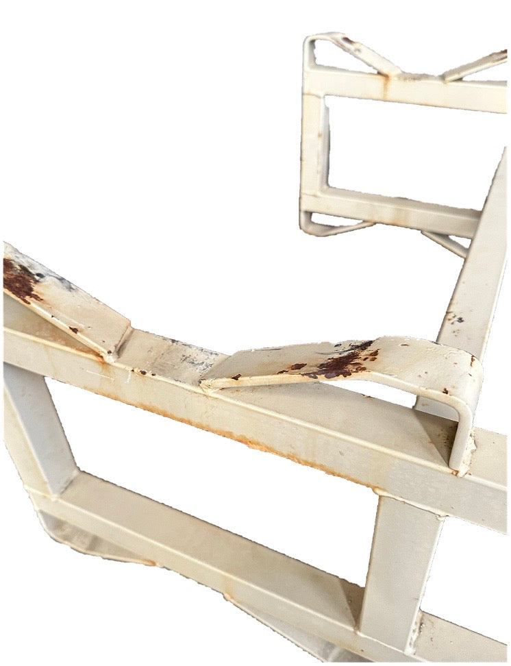 Used 7'' Double Bar 2 Barrel Rack