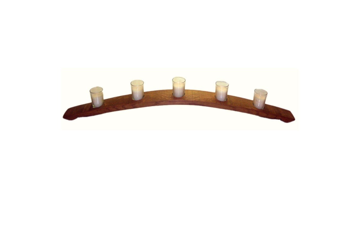 Classic Five Votive Full Stave Candle Holder