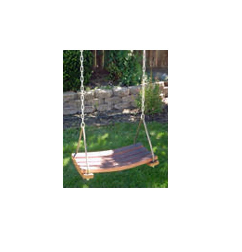 Wine Barrel Stave Swing