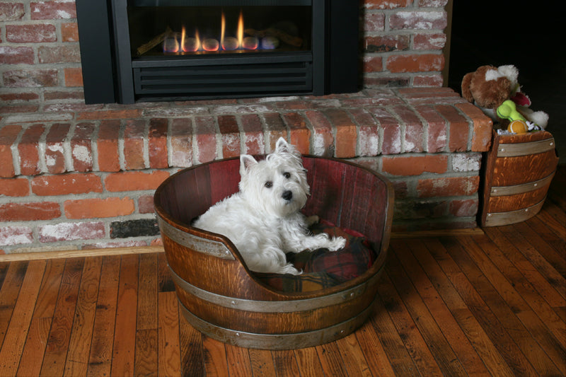 Wine Barrel Pet Bed